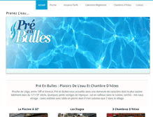 Tablet Screenshot of pre-en-bulles.be